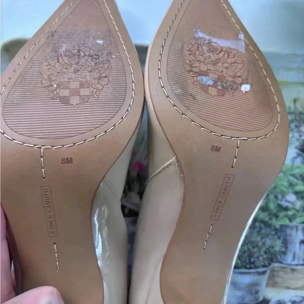 Vince Camuto Tan Pumps 8
